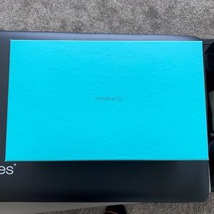 Tiffany & Co. champagne glasses box.